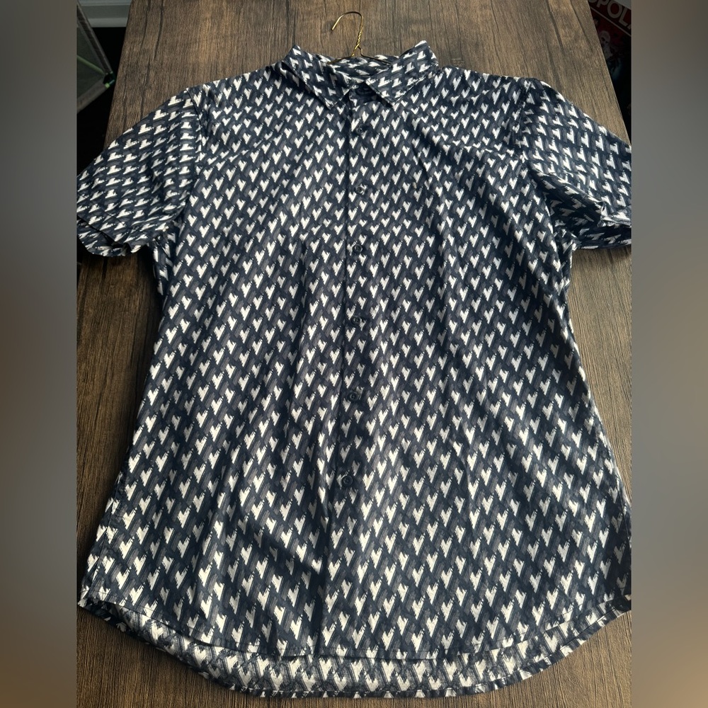 Open Edit Button Up T-Shirt